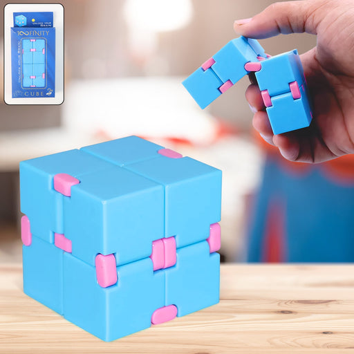 Infinity Cube Fidget Toy Stress Relief Hand Puzzle for Kids & Adults 1 Pc by Your Brand