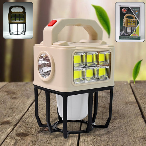 Solar Portable Camping Lantern 3 Light Modes Camping Lantern by Your Brand