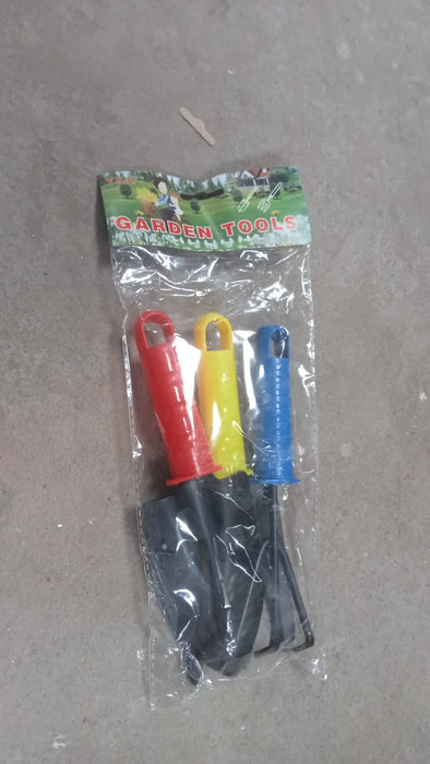 Colorfull Garden Tool Set Set of 3Pc by Your Brand