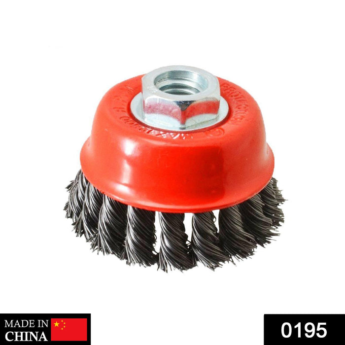 Wire Wheel Cup Brush (Black) by Your Brand