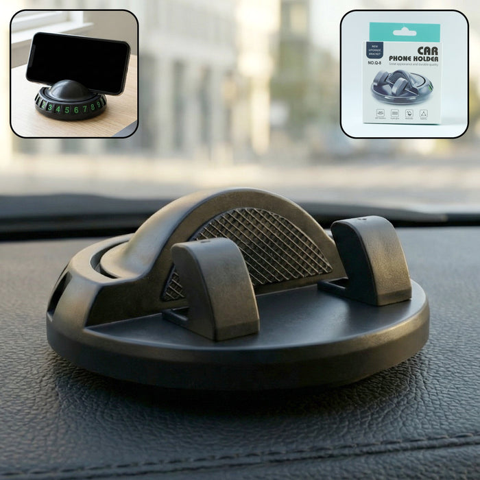 360° Rotating Anti-Slip Car Dashboard Mobile Phone Holder (1 Pc) by Your Brand