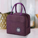 Lunch Box Bag for Women Men Insulated Lunch Bag With Zipper (1 Pc) by Your Brand