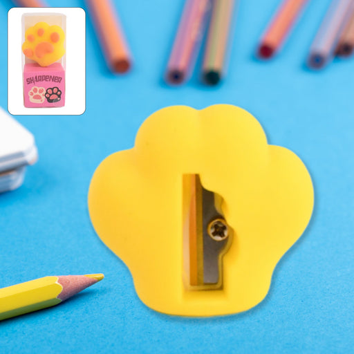 2 in 1 Pencil Sharpener & Eraser for Kids, Fancy Sharpeners by Your Brand