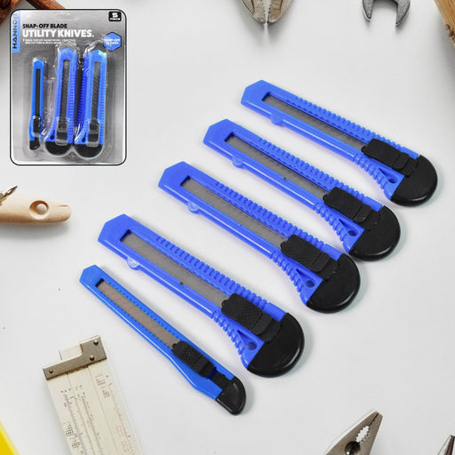 Multi-Use Iron Cutter Knife (5 Pcs Set / Mix Size) by Your Brand