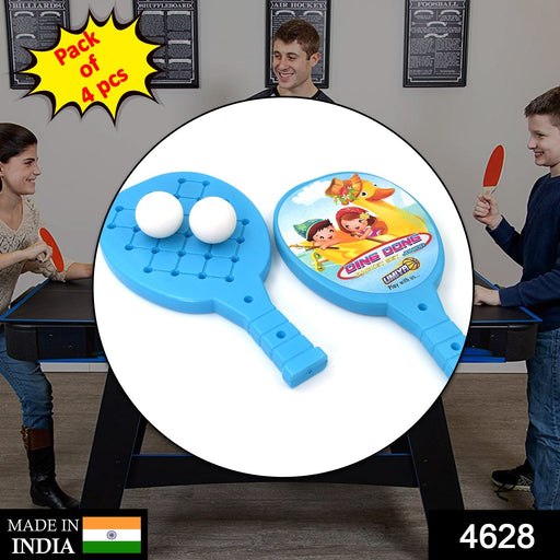 Racket Set with Ball for Kids Plastic Table Tennis Set for Kids by Your Brand