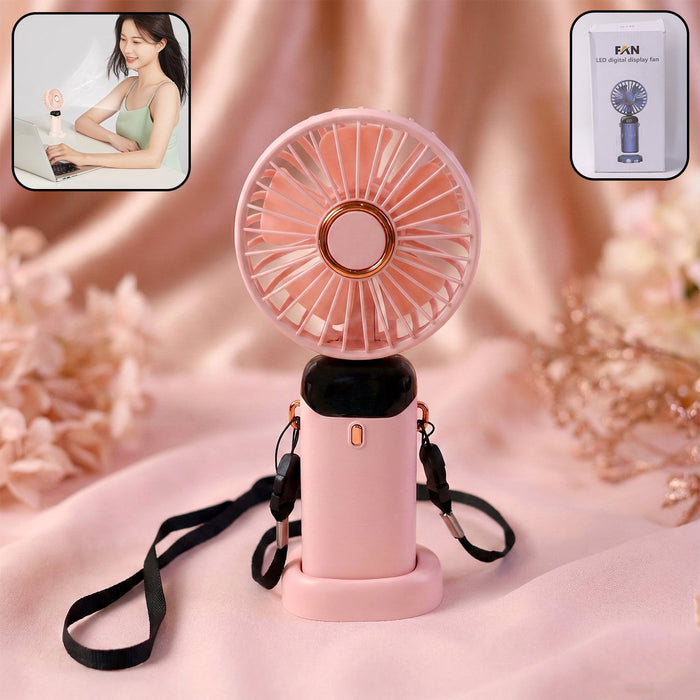 Rechargeable Portable Handheld Fan (1 Pc) by Your Brand