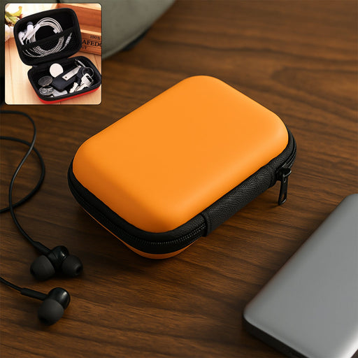 Premium Hard Shell Portable Storage Case with Zipper Closure (1 Pc) by Your Brand