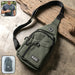Durable Waist Bag Zipper Crossbody Sling Bag (1 Pc) by Your Brand