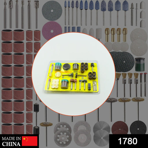 Rotary Tool Accessories Kit Mini Drill Bit Set by Your Brand
