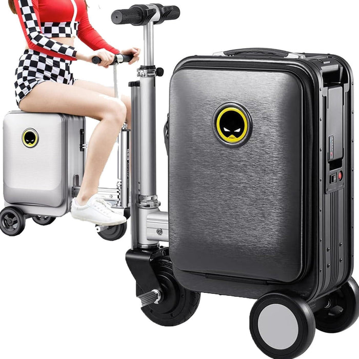 Electric Suitcase Smart Scooter – Riding Luggage with Removable Power (1 Pc) by Your Brand