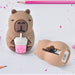 Cartoon Shape Pencil Sharpener with Built-In Eraser (1 Pc) by Your Brand