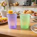 unbreakable plastic water tumbler set
