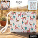 Printed Zipper Pouch (26 × 21 cm, 1 Pc) by Your Brand