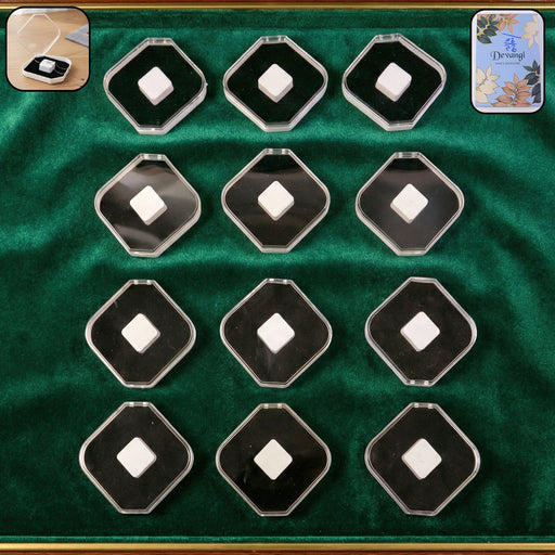 Jewellery Display Storage Box for Rings, Earrings & Small Items (12 Pc) by Your Brand