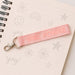 Fabric Ribbon Keychain (1 Pc, Mix Color) by Your Brand