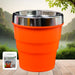 Plastic Car Ashtray Holder Cup with Lid (1 Pc) by Your Brand