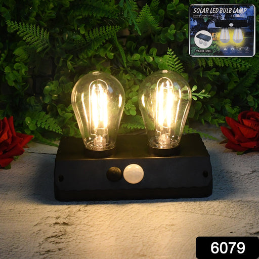 Solar Double LED Bulb Lamp YT-819- 2W (1 Pc) by Your Brand