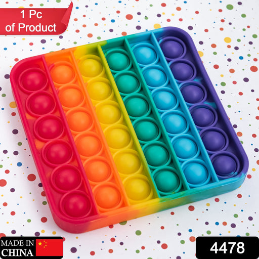 Square it Toy Special Needs Silicone Stress Relief Toy For Kids & Adult All Use Toy by Your Brand