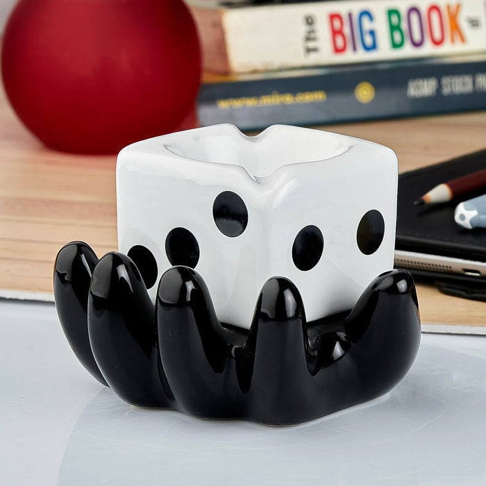 Colourful Smoking Ceramic Ashtray with Retro Vibes by Your Brand