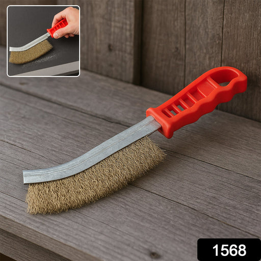 Stainless Steel Wire Hand Brush Metal Cleaner Rust Paint Removing Tool by Your Brand