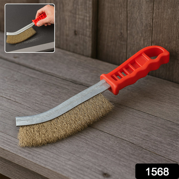 Stainless Steel Wire Hand Brush Metal Cleaner Rust Paint Removing Tool by Your Brand