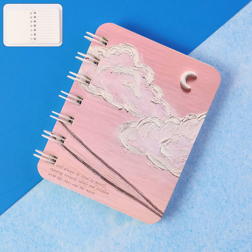 Mini Spiral Bound Pocket Notebook (1 PC) by Your Brand