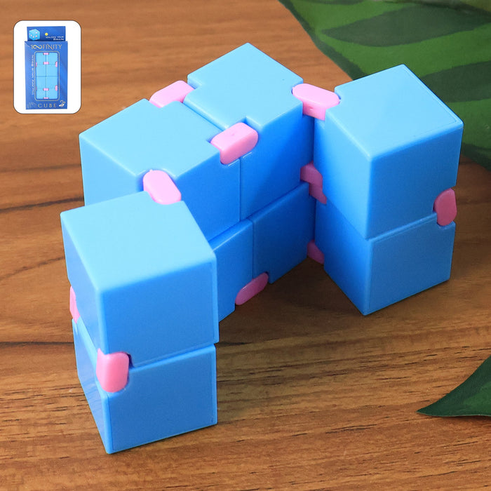 Infinity Cube Fidget Toy Stress Relief Hand Puzzle for Kids & Adults 1 Pc by Your Brand