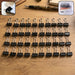 Heavy-Duty Black Binder Clips Set (19 mm, 40 Pc) by Your Brand