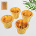 Plastic Flower Valencia (Pot) Home and Outdoor (4 Pc) by Your Brand