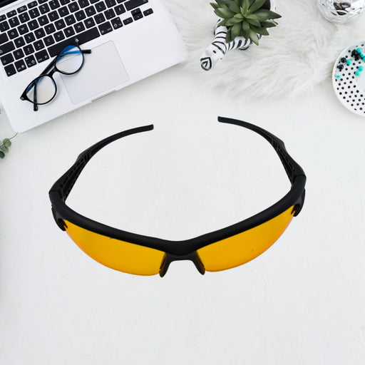 Night Driving Glasses With Anti Glare Scratch Resistant Coating Sunglasses (1 PC) by Your Brand