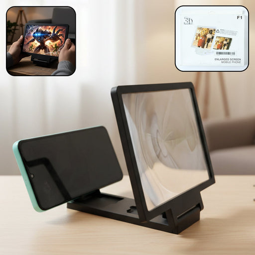 Premium 3D Mobile Phone Screen Enlarger (1 pc) by Your Brand