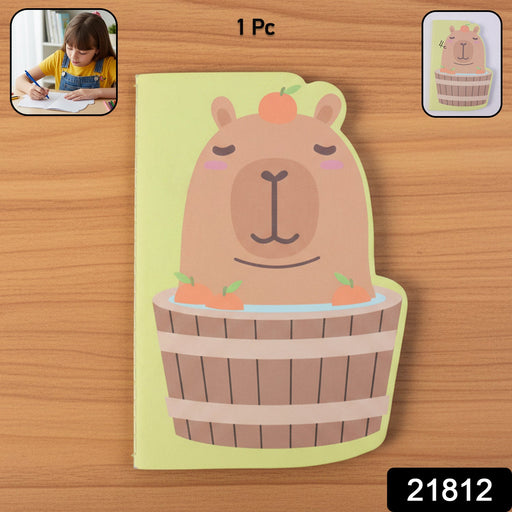 Cute Animal Shape Kids Study Notebook, Diary (1 Pc) by Your Brand