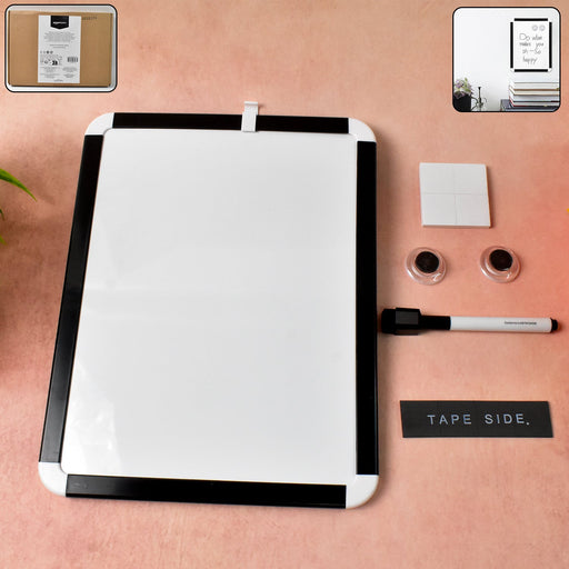 Magnetic White Board, Small Dry-Erase Board (21.6×28 Cm / 1 Set) by Your Brand