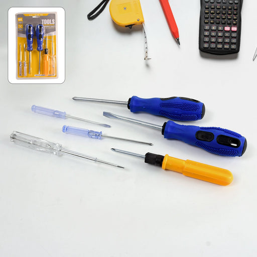 6-in-1 Multi Screwdriver Hand Tool Kit Set by Your Brand