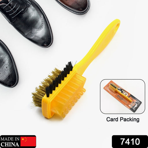 3 Side Portable Multifunctional shoe brush Cleaning Brush, Shoe Brush Excellent Quality and ular by Your Brand