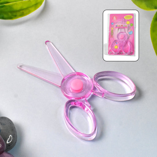 Plastic Child-Safe Scissor (1 Pc / Mix Color) by Your Brand