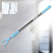 Stainless Steel Telescopic Pole Clothes Hooks Hanger (1 Pc / 1 Mtr.) by Your Brand