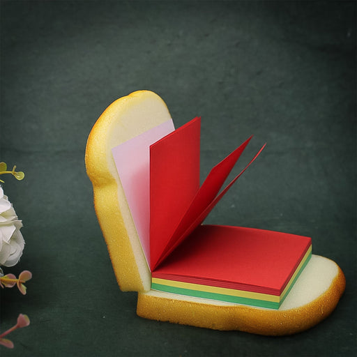 Sandwich Shaped Note / Sticky Notes / Memo Notes, Unique Mini Notes (Multicolor) by Your Brand