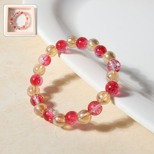 Elegant Beaded Stretch Bracelet (1 Pc) by Your Brand