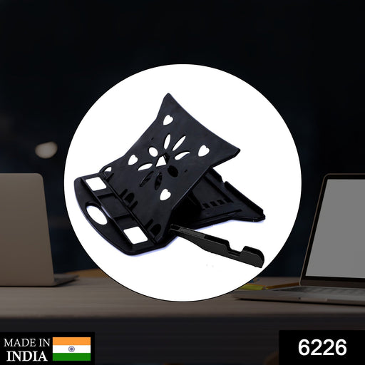 Adjustable Laptop Stand Patented Riser. With Portable Mobile Stand by Your Brand