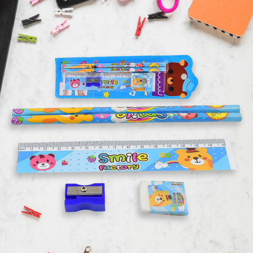Cartoon Wooden Pencil Set for Kids (Mix Color / 1 Set) by Your Brand