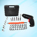 Small Screwdriver with LED Light, Screwdrivers Bit Set (48 Pcs Set) by Your Brand