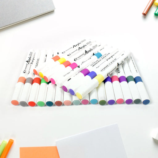 Fancy Art Markers, 24 Colours Double-ended Art (24 Pcs Set) by Your Brand