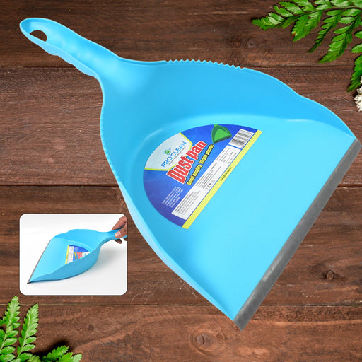 Heavy Plastic Dustpan with Handle, Supdi (1 Pc) by Your Brand