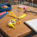 Cute Cartoon Dinosaur Style Keychain with Strap and Decorative Charm (1 Pc) by Your Brand
