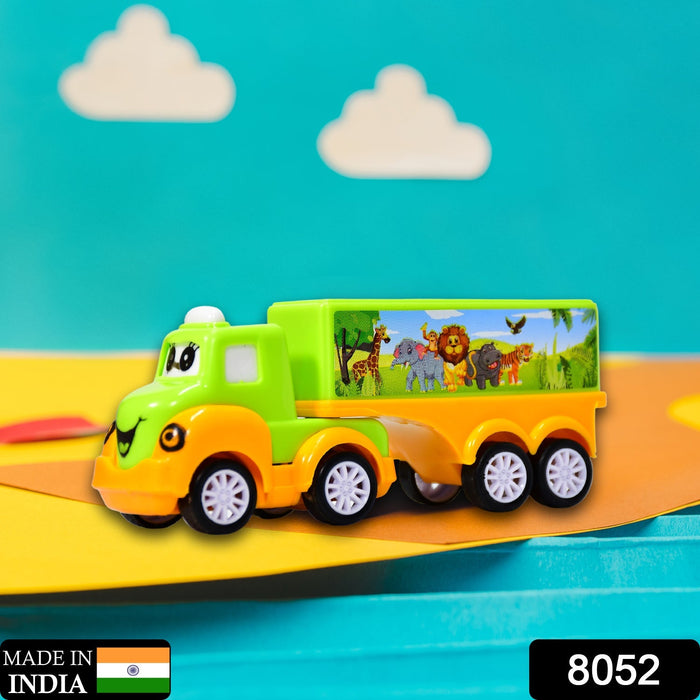Small Green and yellow Toy Truck. by Your Brand