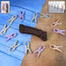 Cloth Drying Rope with Clips – Convenient and Durable Hanging Solution (12 Pc) by Your Brand