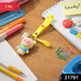 Cute Cartoon Teddy Bear Keychain with Yellow I Love You Strap (1 Pc) by Your Brand