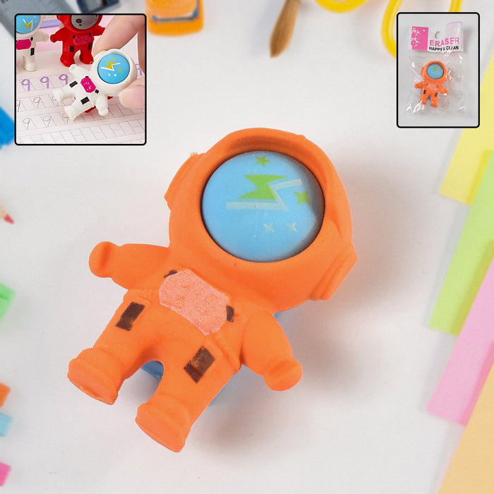 Cutest Astronaut Space Look Pencil Erasers (1 Pc) by Your Brand