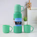 Compact Travel Flask Set 